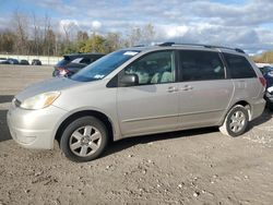 Salvage cars for sale from Copart Leroy, NY: 2005 Toyota Sienna LE