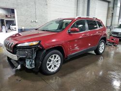 Jeep salvage cars for sale: 2014 Jeep Cherokee Latitude