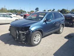 KIA Sorento salvage cars for sale: 2014 KIA Sorento LX