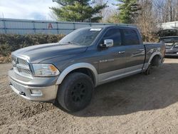 Salvage cars for sale from Copart Davison, MI: 2012 Dodge RAM 1500 Laramie