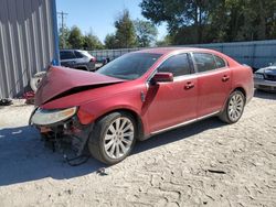 Lincoln mks salvage cars for sale: 2011 Lincoln MKS