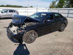 Mercedes-Benz salvage cars for sale: 2021 Mercedes-Benz C 300 4matic