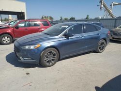 Ford Fusion salvage cars for sale: 2018 Ford Fusion SE