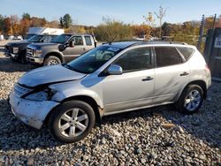 Nissan Murano salvage cars for sale: 2006 Nissan Murano SL