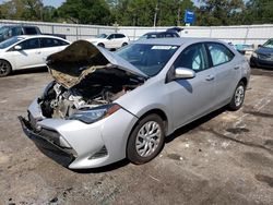 Toyota Corolla salvage cars for sale: 2019 Toyota Corolla L