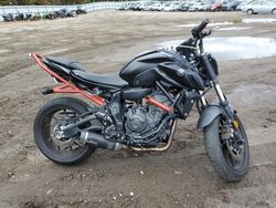 Yamaha salvage cars for sale: 2022 Yamaha MT07