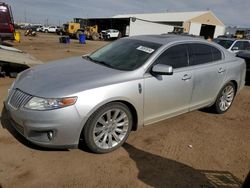 Lincoln mks salvage cars for sale: 2012 Lincoln MKS