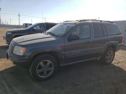 Jeep Grand Cherokee salvage cars for sale: 2002 Jeep Grand Cherokee Overland