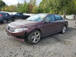 Volkswagen salvage cars for sale: 2014 Volkswagen Passat SE