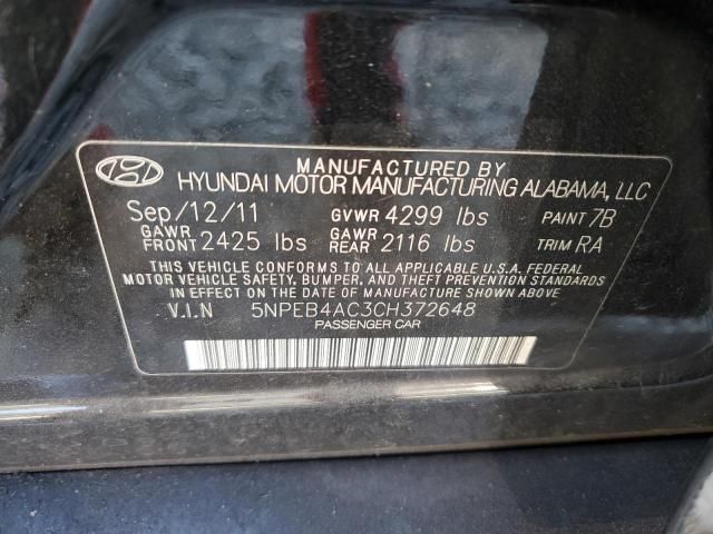 2012 Hyundai Sonata GLS