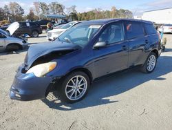 Toyota salvage cars for sale: 2003 Toyota Corolla Matrix XR