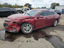 Chevrolet Malibu salvage cars for sale: 2017 Chevrolet Malibu LT