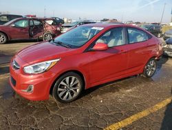 Hyundai Accent salvage cars for sale: 2017 Hyundai Accent SE