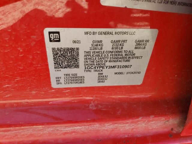 2021 Chevrolet Silverado K2500 Heavy Duty LTZ