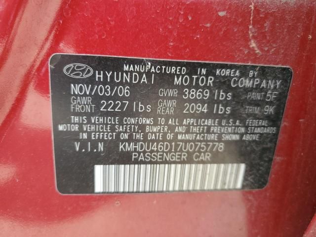 2007 Hyundai Elantra GLS