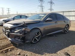 Honda Accord salvage cars for sale: 2018 Honda Accord Sport