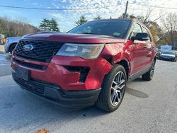 Ford salvage cars for sale: 2019 Ford Explorer Sport