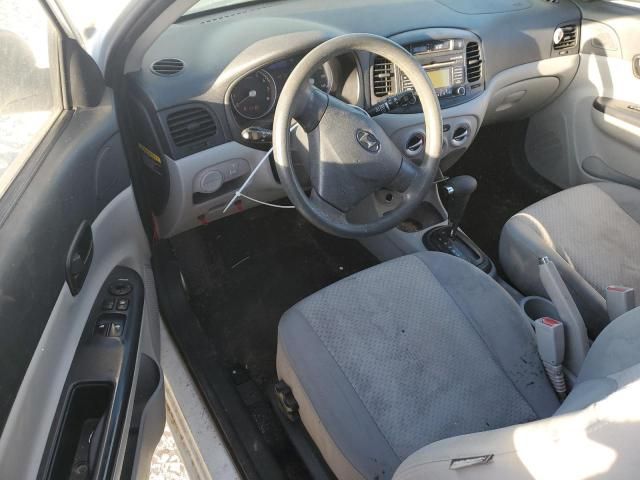 2010 Hyundai Accent Blue