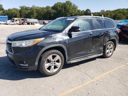 Toyota Highlander salvage cars for sale: 2016 Toyota Highlander Limited