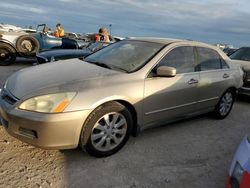 Honda salvage cars for sale: 2006 Honda Accord LX