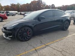 Tesla Model 3 salvage cars for sale: 2022 Tesla Model 3