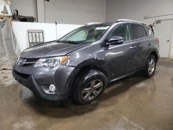 Toyota rav4 salvage cars for sale: 2015 Toyota Rav4 XLE