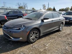 Chrysler 200 salvage cars for sale: 2016 Chrysler 200 Limited