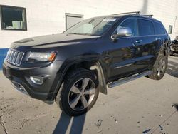 Jeep salvage cars for sale: 2014 Jeep Grand Cherokee Overland