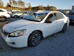 Honda Accord salvage cars for sale: 2007 Honda Accord SE