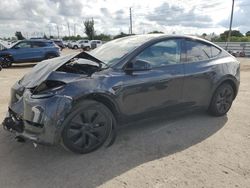 Tesla salvage cars for sale: 2024 Tesla Model Y