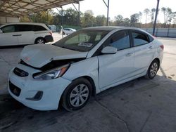 Hyundai Accent salvage cars for sale: 2016 Hyundai Accent SE