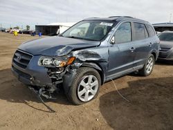 Hyundai salvage cars for sale: 2009 Hyundai Santa FE SE