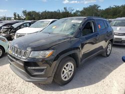 Jeep Compass salvage cars for sale: 2018 Jeep Compass Sport