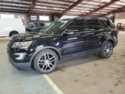 Ford salvage cars for sale: 2017 Ford Explorer Sport