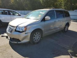 Vehiculos salvage en venta de Copart Glassboro, NJ: 2015 Chrysler Town & Country Touring