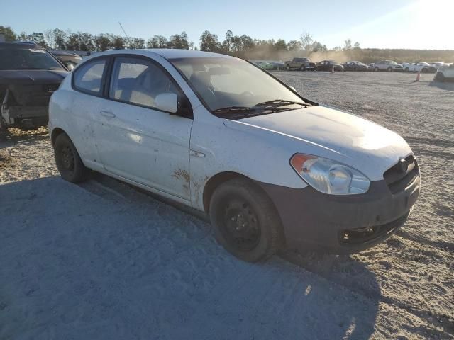 2010 Hyundai Accent Blue