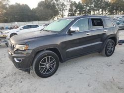 Jeep Grand Cherokee salvage cars for sale: 2017 Jeep Grand Cherokee Limited