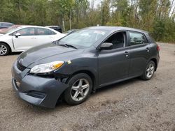 Toyota Corolla salvage cars for sale: 2010 Toyota Corolla Matrix