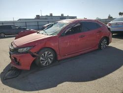 Salvage cars for sale from Copart Bakersfield, CA: 2017 Honda Civic LX