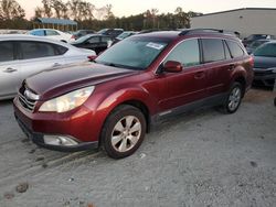 Subaru salvage cars for sale: 2012 Subaru Outback 2.5I Premium