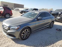 Mercedes-Benz salvage cars for sale: 2017 Mercedes-Benz C 300 4matic