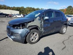 Salvage cars for sale from Copart Exeter, RI: 2021 Chevrolet Trax 1LT