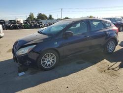 Ford Focus salvage cars for sale: 2012 Ford Focus SE