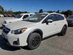 Subaru Crosstrek salvage cars for sale: 2017 Subaru Crosstrek Limited