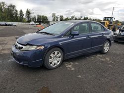 Honda Civic salvage cars for sale: 2011 Honda Civic LX