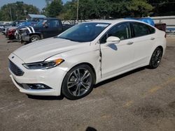 Ford Fusion salvage cars for sale: 2017 Ford Fusion Titanium