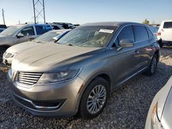 Lincoln salvage cars for sale: 2016 Lincoln MKX Select