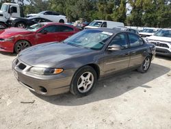 Pontiac salvage cars for sale: 2002 Pontiac Grand Prix SE