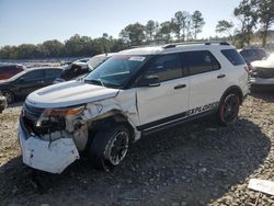 Ford Explorer salvage cars for sale: 2014 Ford Explorer XLT