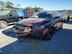 Chrysler salvage cars for sale: 2015 Chrysler 200 Limited